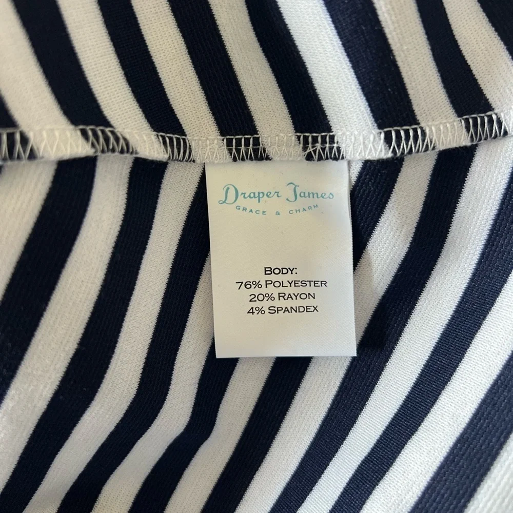 Draper James Stripe Ponte Knit A Line Dress 1X - Picture 8 of 11